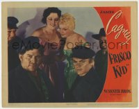 7c521 FRISCO KID LC R1944 tough sailor James Cagney in front of waterfront floozies!