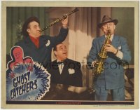 7c529 GHOST CATCHERS LC 1944 Ole Olsen & Chic Johnson playing music with Morton Downey at piano!