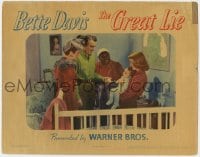 7c543 GREAT LIE LC 1941 George Brent, Mary Astor, Bette Davis holding baby, Hattie McDaniel!