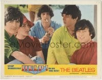 7c561 HELP LC #8 1965 Eleanor Bron & The Beatles, John, Paul, George & Ringo, rock & roll classic!