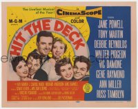 7c106 HIT THE DECK TC 1955 Debbie Reynolds, Jane Powell, Ann Miller & their male co-stars!