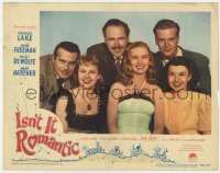 7c595 ISN'T IT ROMANTIC LC #8 1948 Veronica Lake, Mona Freeman, Billy DeWolfe, Hatcher, Knowles