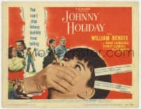 7c120 JOHNNY HOLIDAY TC 1950 William Bendix, Hoagy, you can't stop him from telling his story!