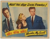 7c734 MURDER, MY SWEET LC 1944 Raymond Chandler, Dick Powell as Philip Marlow with Claire Trevor!