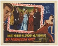 7c737 MY FORBIDDEN PAST LC #2 1951 Robert Mitchum, Ava Gardner, Melvyn Douglas, Janis Carter