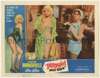 7c807 PLAYGIRL AFTER DARK LC #5 1962 sexy barely-dressed Jayne Mansfield in dressing room!