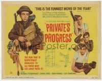7c181 PRIVATE'S PROGRESS TC 1956 Richard Attenborough, Dennis Price, directed by John Boulting!