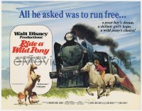 7c194 RIDE A WILD PONY TC 1976 Disney, a rich girl, a poor boy, Australian horses!