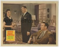 7c844 ROGER TOUHY GANGSTER LC 1944 Preston Foster, Victor McLaglen smiling at Lois Andrews!