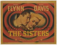 7c213 SISTERS TC 1938 Errol Flynn & Bette Davis have true love, but have many problems, ultra rare!