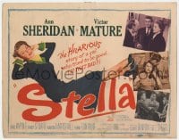 7c220 STELLA TC 1950 sexy Ann Sheridan is trying to be good to Victor Mature!