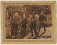 7c938 THREE BUCKAROOS LC #1 1922 Fred humes & Peggy O'Day with two other cowboys!