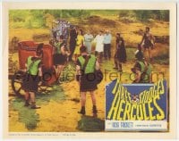 7c940 THREE STOOGES MEET HERCULES LC 1961 Moe Howard, Larry Fine & Joe DeRita sent back in time!