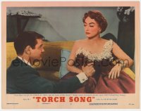 7c953 TORCH SONG LC #7 1953 Joan Crawford warns Gig Young to not sign her name to the check!