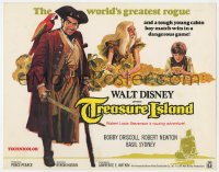 7c246 TREASURE ISLAND TC R1975 Bobby Driscoll, Robert Newton as pirate Long John Silver!