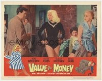 7c966 VALUE FOR MONEY LC 1957 super sexy Diana Dors in skimpy outfit seduces John Gregson!