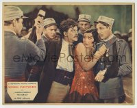7c989 WOMEN EVERYWHERE LC 1930 French Fifi D'Orsay between men fighting over her in Morocco, rare!