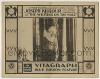 7c990 WRITING ON THE WALL LC R1910s Virginia Pearson & other eminent Vitagraph stars in 5 parts!