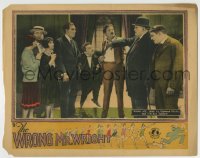 7c991 WRONG MR. WRIGHT LC 1927 Jean Hersholt invents new lingerie & hides from his fat sweetheart!