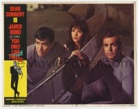 7c995 YOU ONLY LIVE TWICE LC #8 1967 Sean Connery as James Bond, Akiko Wakabayashi, Tetsuro Tanba
