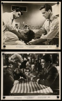 7d928 CARETAKERS 2 8x10 stills 1963 Robert Stack, Polly Bergen & Joan Crawford in a mental hospital!