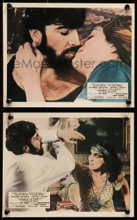 7d283 WOMEN IN LOVE 2 color English FOH LCs 1969 Ken Russell, D.H. Lawrence, Glenda Jackson!