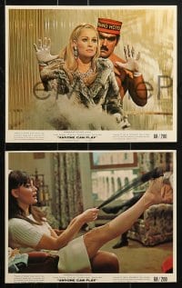 7d052 ANYONE CAN PLAY 8 color 8x10 stills 1968 Ursula Andress, Mario Adorf, Jean Pierre Cassel!