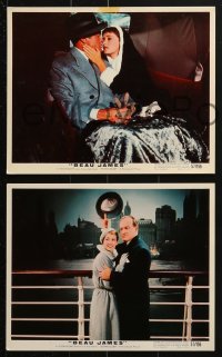 7d032 BEAU JAMES 9 color 8x10 stills 1957 Bob Hope as New York City Mayor Jimmy Walker!