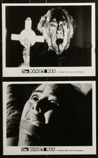 7d501 BOOGEY MAN 8 8x10 stills 1980 John Carradine, Suzanna Love, wild horror images!