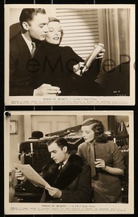 7d627 BREAK OF HEARTS 6 8x10 stills 1935 Katharine Hepburn & Charles Boyer, Jean Hersholt!