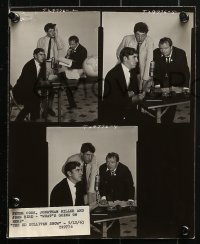 7d736 ED SULLIVAN SHOW 4 TV contact sheet 8x10 stills 1963 Peter Cook, Jonathan Miller & John Bird!