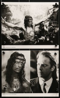 7d513 GREYSTOKE 8 8x10 stills 1984 Christopher Lambert as Tarzan, Andie MacDowell!