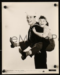 7d953 HOLY TERROR 2 8x10 stills 1937 great images of cute Jane Withers with sailor Tony Martin!
