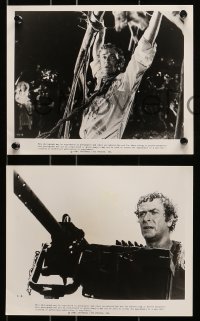 7d840 ISLAND 3 8x10 stills 1980 Michael Caine, Angela Punch, from the author of Jaws!