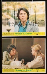 7d103 KRAMER VS. KRAMER 8 8x10 mini LCs 1979 Dustin Hoffman, Jane Alexander, Justin Henry!
