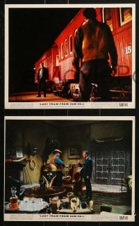 7d024 LAST TRAIN FROM GUN HILL 11 color 8x10 stills 1959 Kirk Douglas, Carolyn Jones, Sturges directs