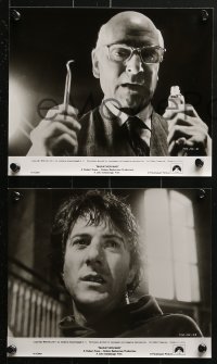 7d643 MARATHON MAN 6 8x10 stills 1976 Dustin Hoffman, Laurence Olivier, Schlesinger, is it safe?