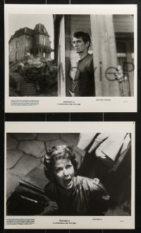 7d355 PSYCHO II 16 8x10 stills 1983 Anthony Perkins as Norman Bates alone & with Meg Tilly!