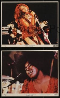 7d241 SOUL TO SOUL 4 8x10 mini LCs 1971 Santana, and other rockers perform in Africa!