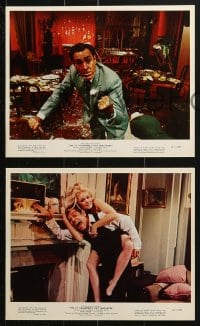 7d204 ST. VALENTINE'S DAY MASSACRE 6 color 8x10 stills 1967 George Segal, Jean Hale, lawless era!