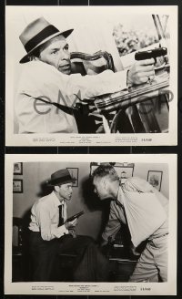 7d483 SUDDENLY 9 8x10 stills 1954 would-be savage sensation-hungry Presidential assassin Frank Sinatra!