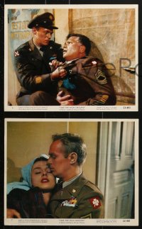 7d038 TAKE THE HIGH GROUND 9 color 8x10 stills 1953 Korean War, pretty Elaine Stewart and Widmark!