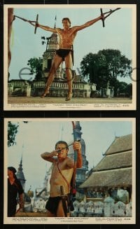7d012 TARZAN'S THREE CHALLENGES 12 color 8x10 stills 1963 Edgar Rice Burroughs, Mahoney, Strode!