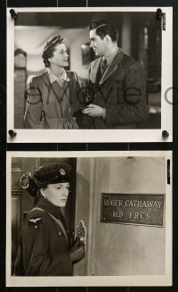 7d457 THIS ABOVE ALL 10 8x10 stills 1942 great images of Tyrone Power & Joan Fontaine!