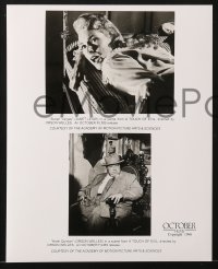 7d988 TOUCH OF EVIL 2 8x10 stills R1998 Orson Welles, Charlton Heston & Janet Leigh!