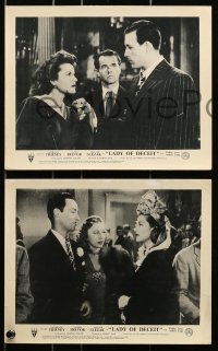 7d731 BORN TO KILL 5 English FOH LCs 1946 great images of Lawrence Tierney & sexy Claire Trevor!