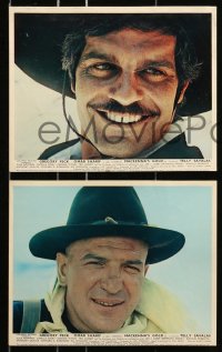 7d111 MacKENNA'S GOLD 8 color English FOH LCs 1969 Gregory Peck, Omar Sharif, Savalas & Newmar!