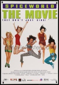 7f049 SPICE WORLD Aust 1sh 1998 Spice Girls, Victoria Beckham, English pop musi, Le Film!