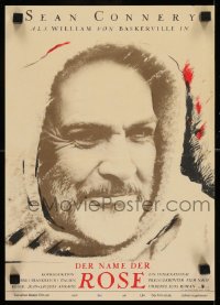 7f608 NAME OF THE ROSE East German 12x16 1987 Der Name der Rose, Sean Connery as monk!