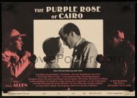 7f609 PURPLE ROSE OF CAIRO East German 12x16 1986 Woody Allen, wonderful different images!